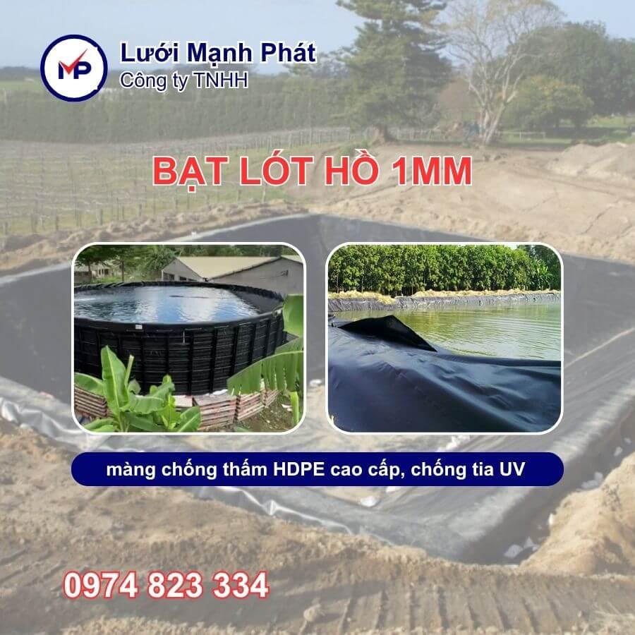 Mối hàn màng chống thấm HDPE chắc chắn và liền mạch, đảm bảo hiệu quả chống thấm lâu dài cho công trình